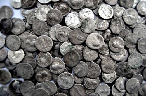 Клад серебряных монет