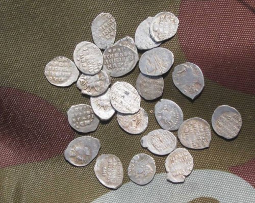 Монетный клад чешуи