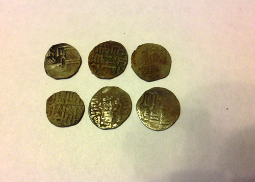 Под Астраханью нашли уникальный клад золотоордынских монет