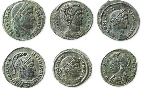 Клад римских монет